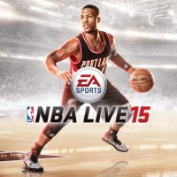 NBA Live 15 PAL Playstation 4 box art